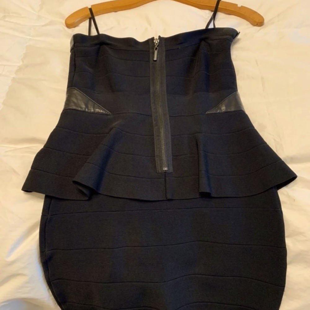 Black BeBe bodycon Coctail dress